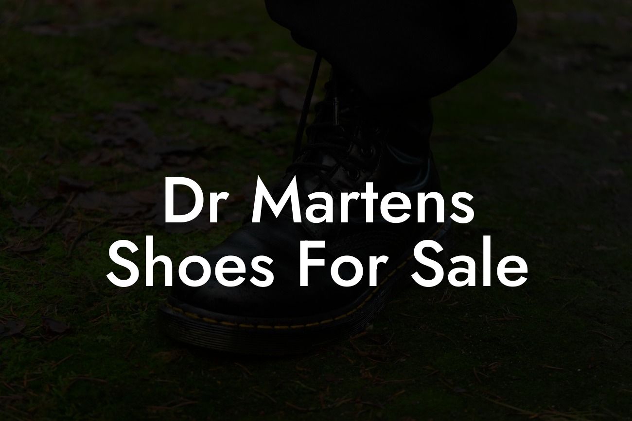 Dr Martens Shoes For Sale