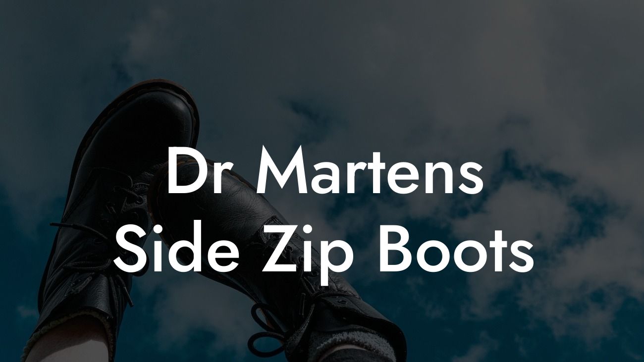 Dr Martens Side Zip Boots