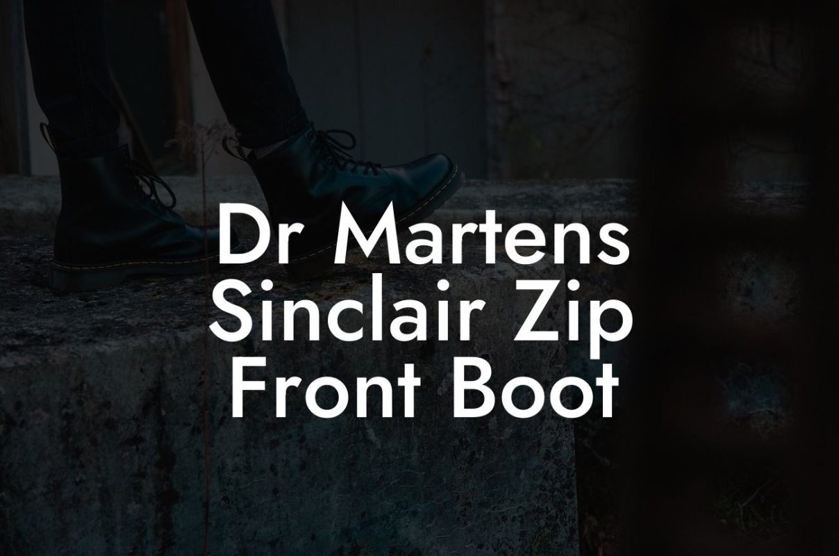 Dr Martens Sinclair Zip Front Boot