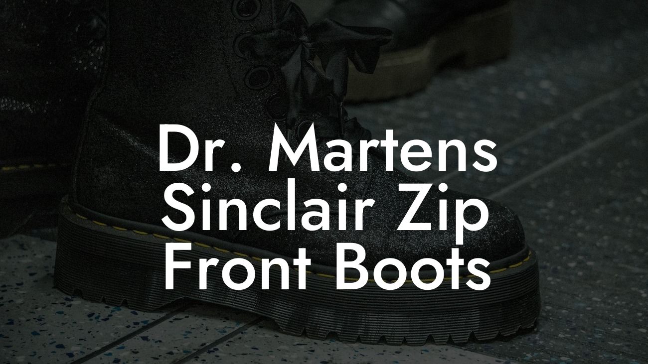 Dr. Martens Sinclair Zip Front Boots