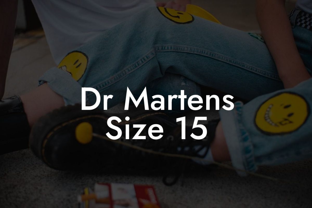 Dr Martens Size 15