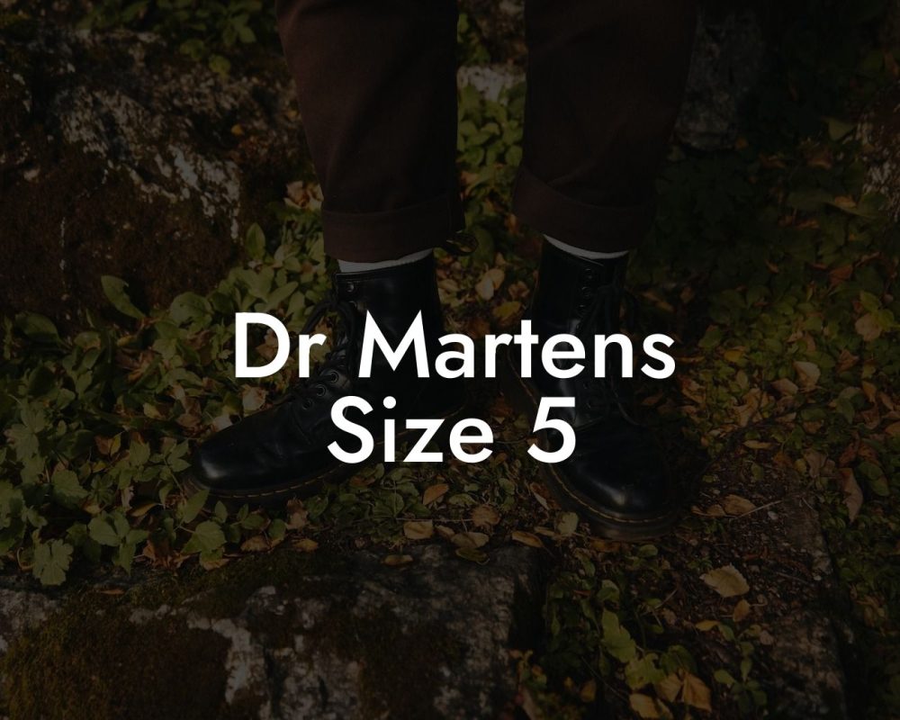 Dr Martens Size 5