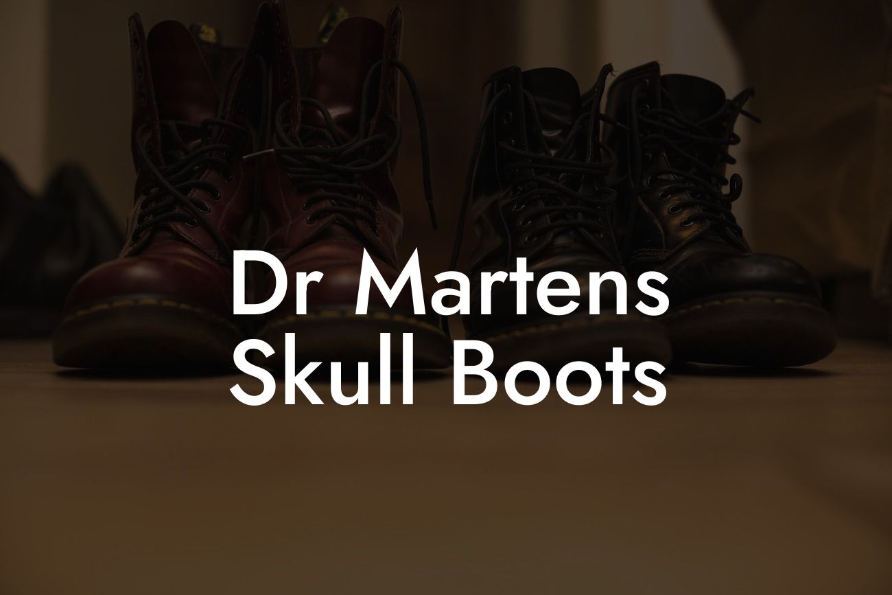 Dr Martens Skull Boots