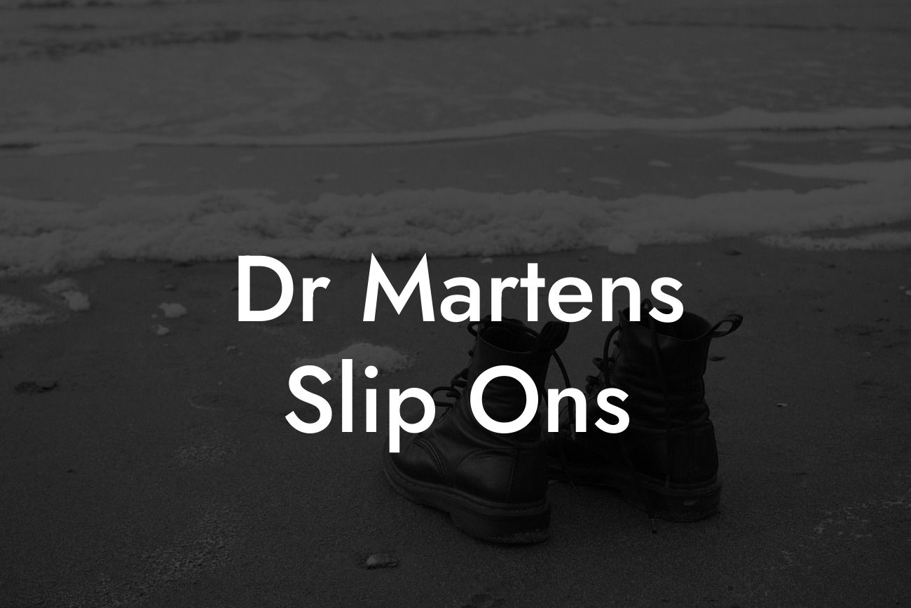 Dr Martens Slip Ons