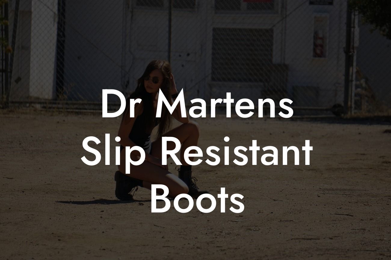 Dr Martens Slip Resistant Boots