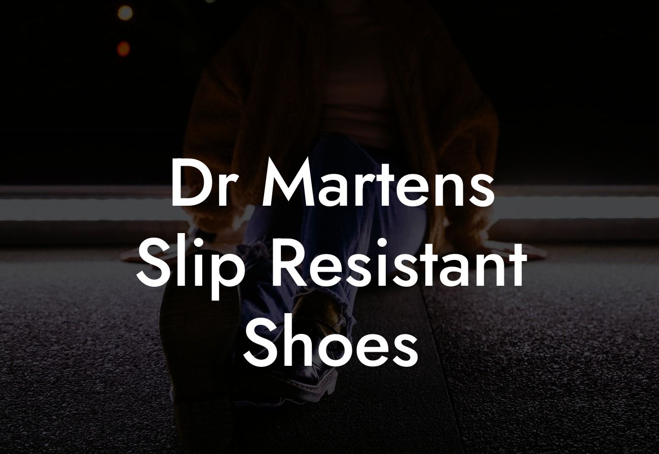 Dr Martens Slip Resistant Shoes