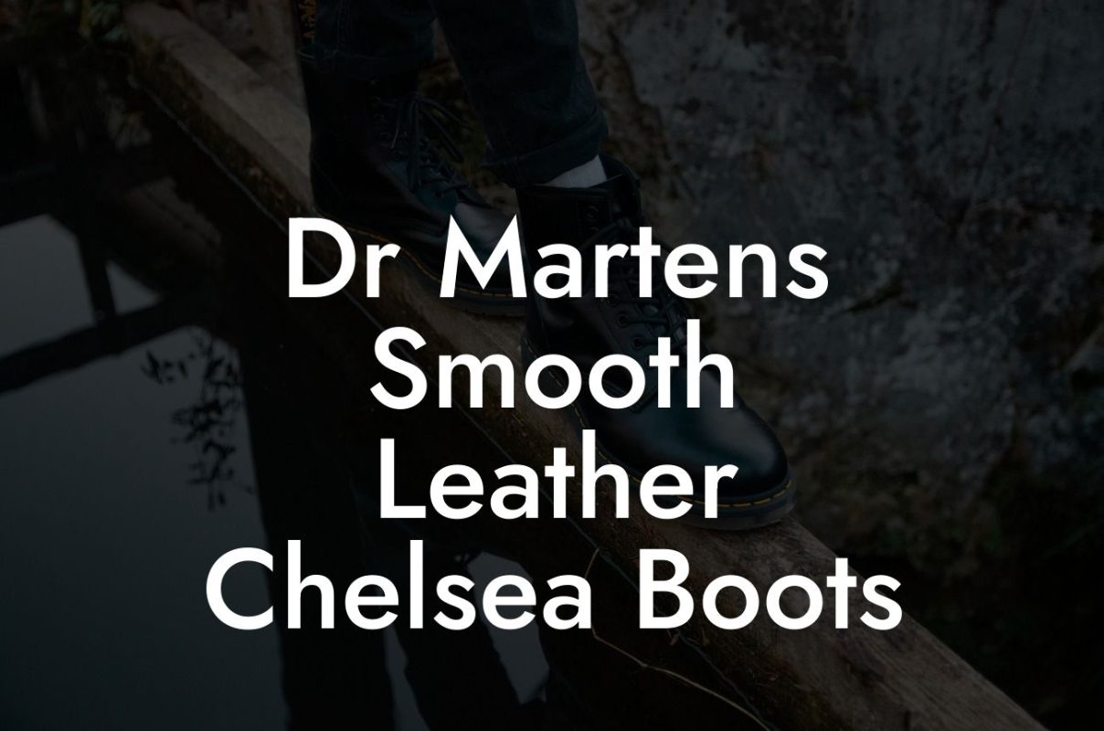 Dr Martens Smooth Leather Chelsea Boots