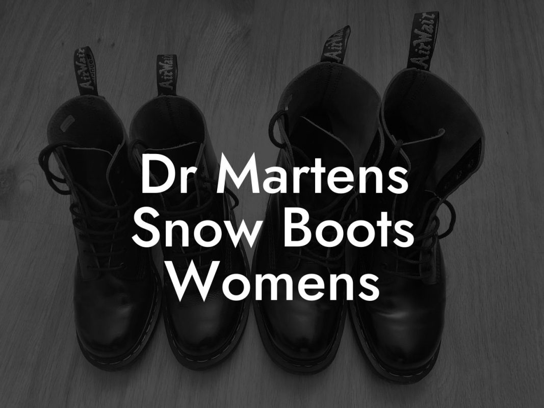 Dr Martens Snow Boots Womens