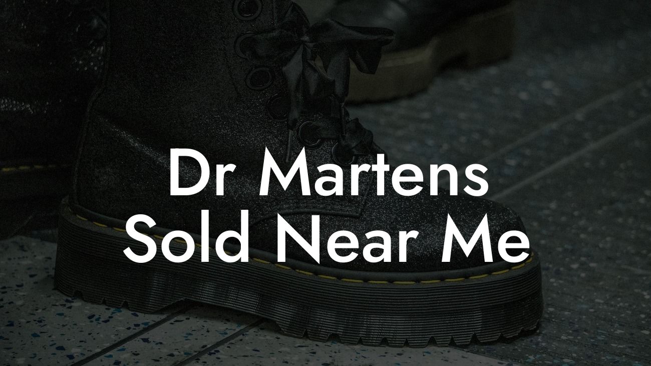 Dr Martens Sold Near Me