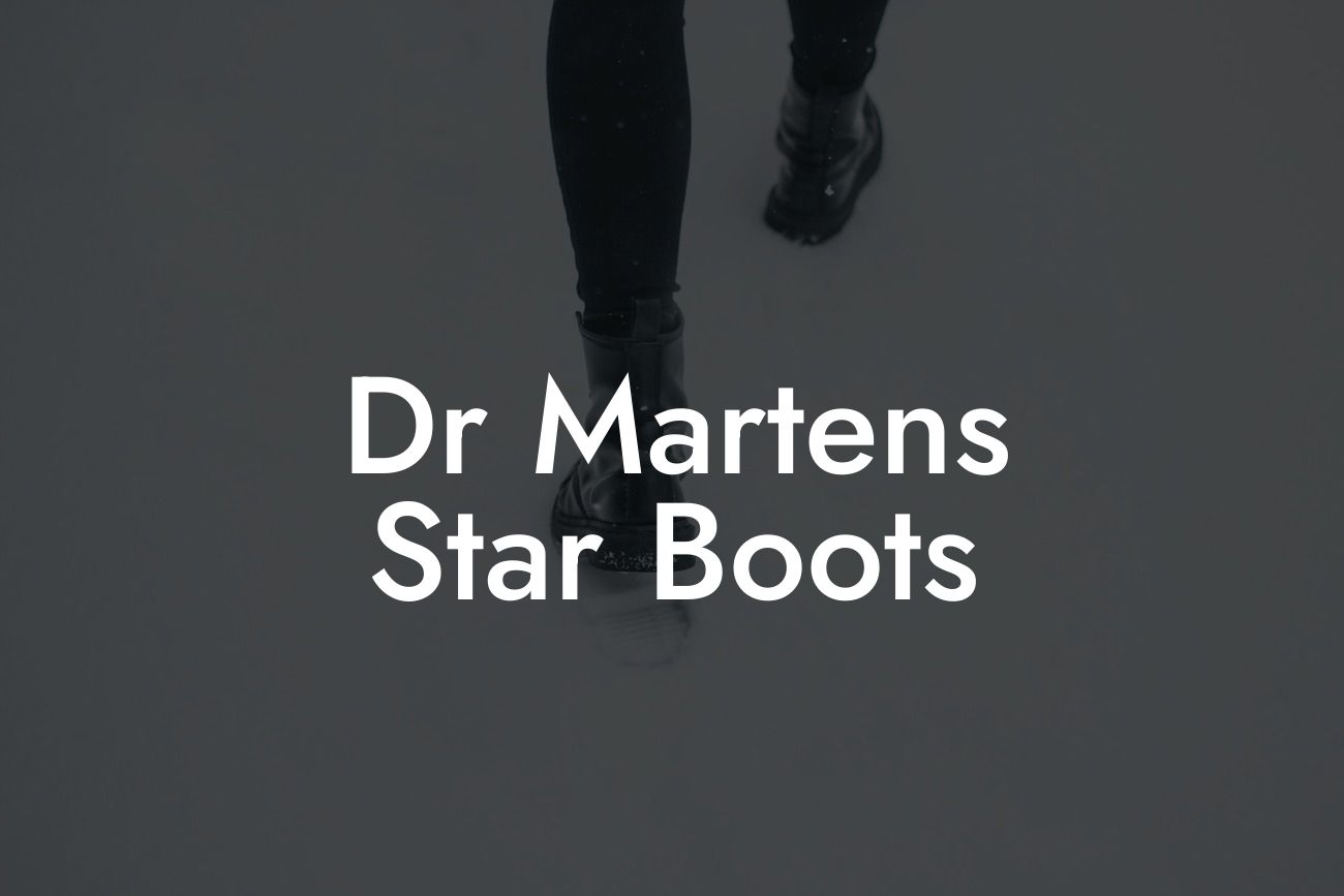 Dr Martens Star Boots