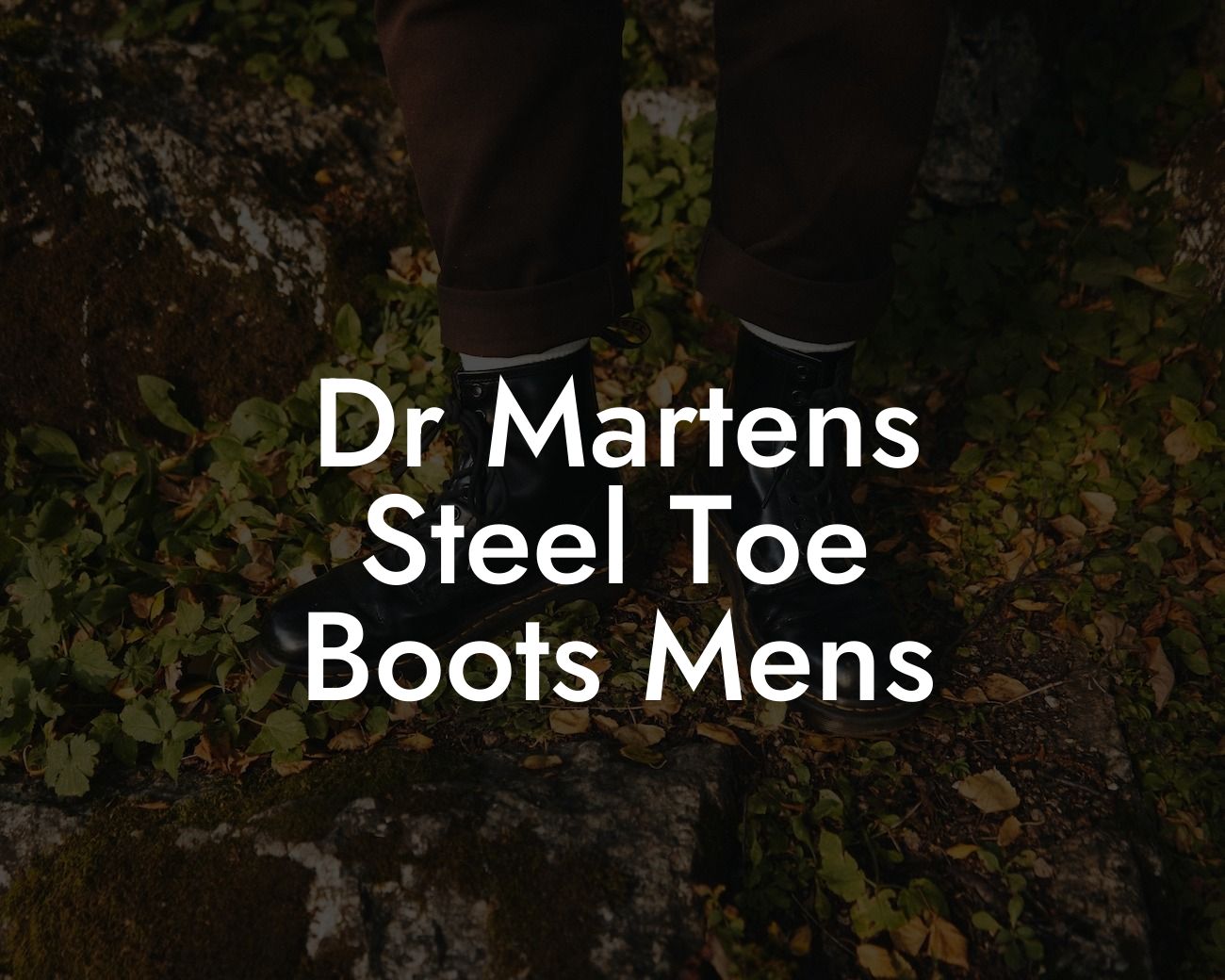 Dr Martens Steel Toe Boots Mens