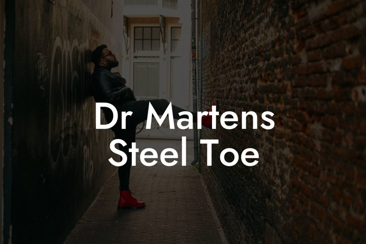 Dr Martens Steel Toe