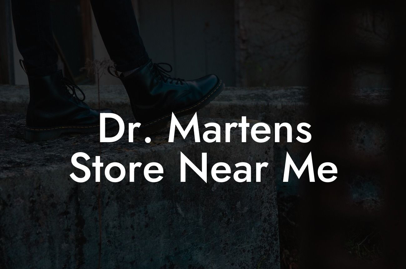 Dr. Martens Store Near Me