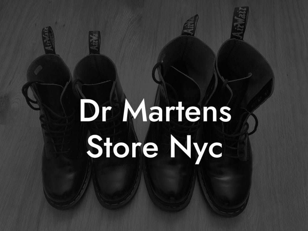 Dr Martens Store Nyc