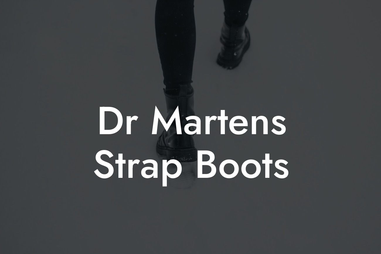 Dr Martens Strap Boots