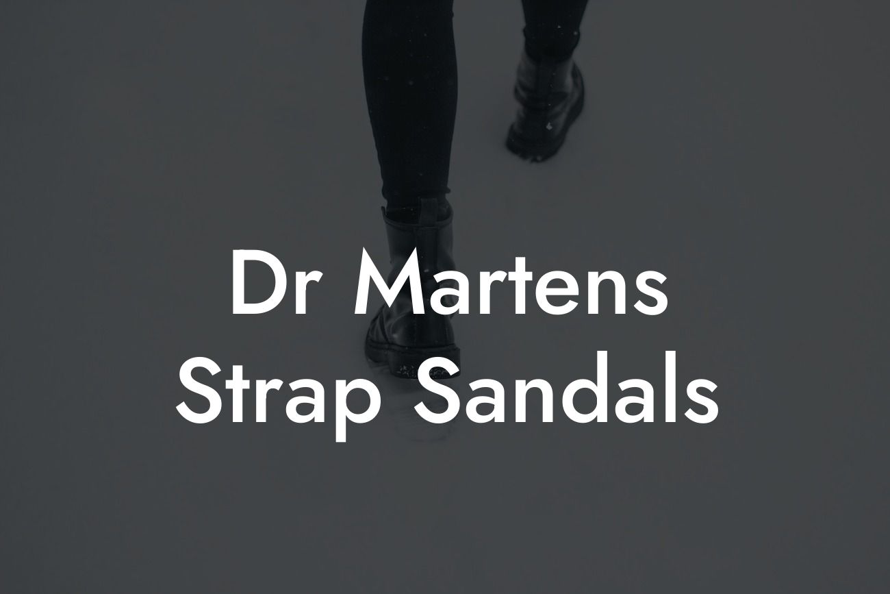 Dr Martens Strap Sandals