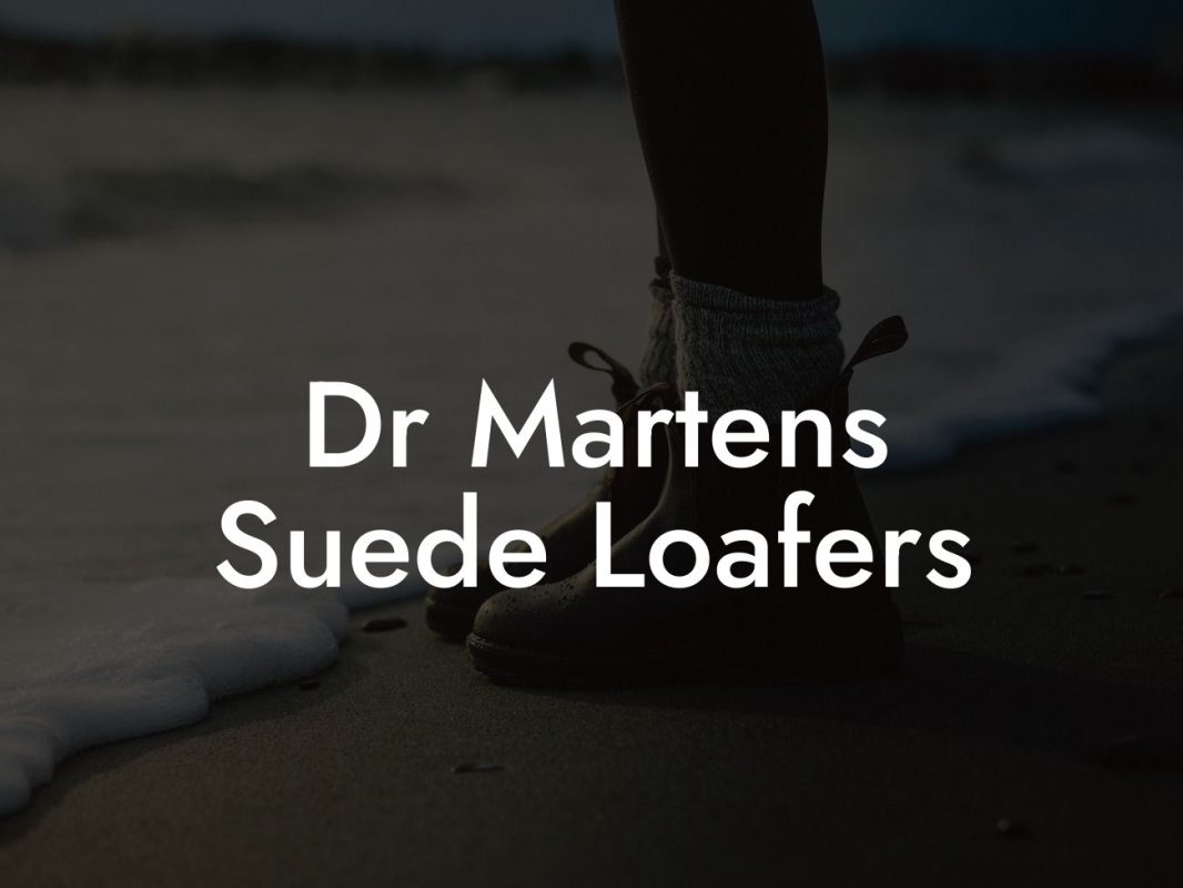 Dr Martens Suede Loafers