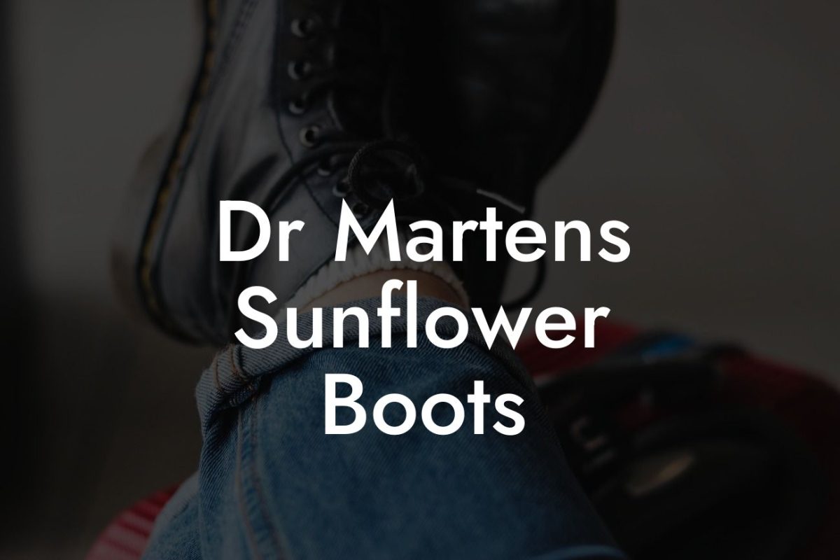 Dr Martens Sunflower Boots