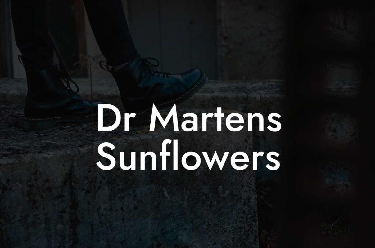 Dr Martens Sunflowers