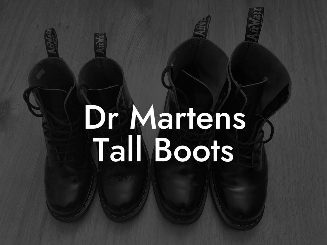 Dr Martens Tall Boots