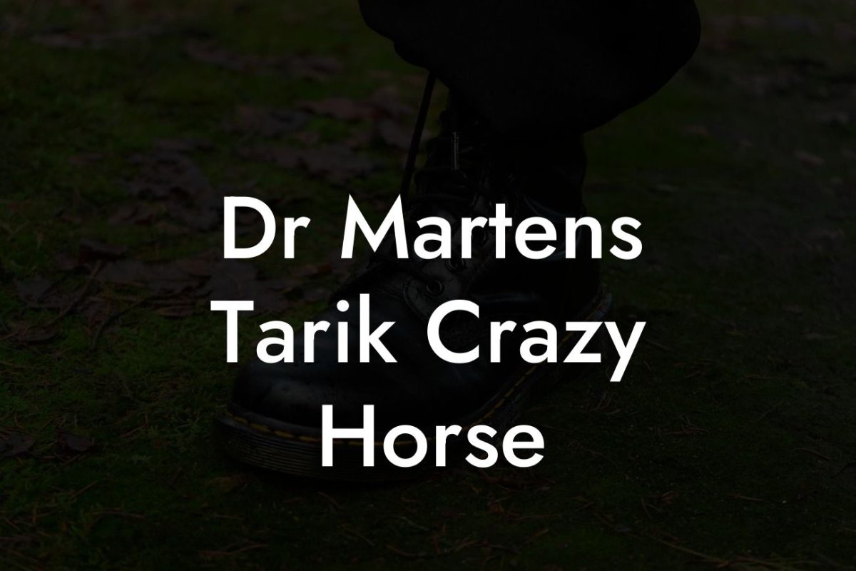 Dr Martens Tarik Crazy Horse