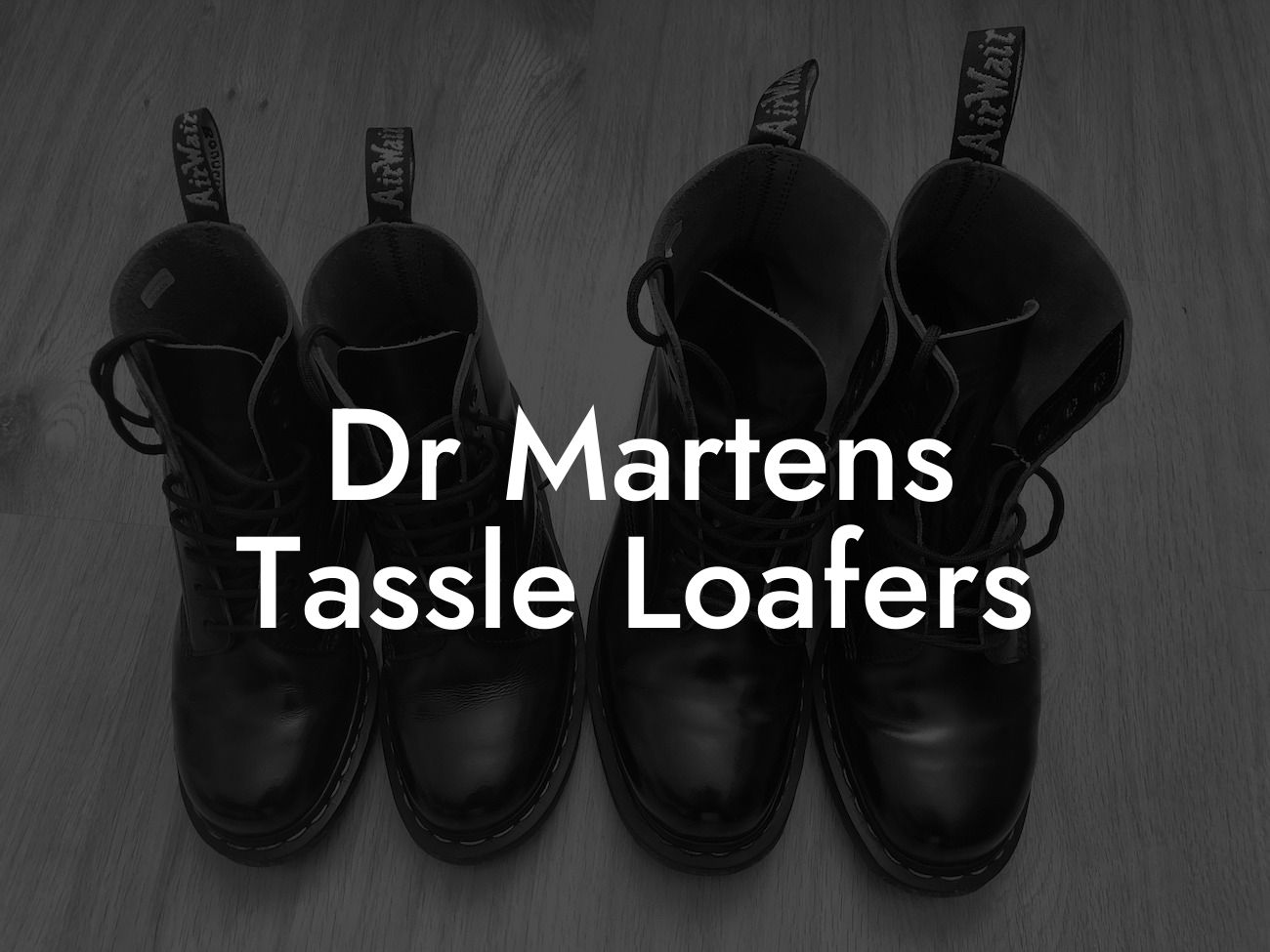 Dr Martens Tassle Loafers