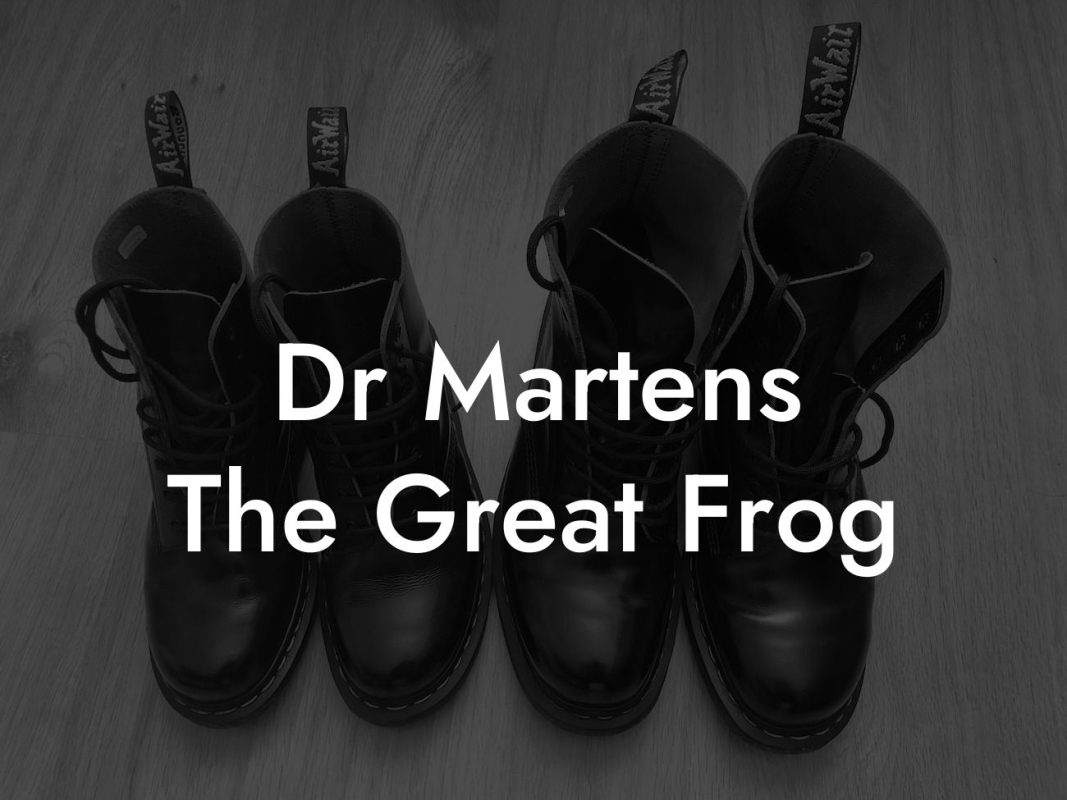 Dr Martens The Great Frog