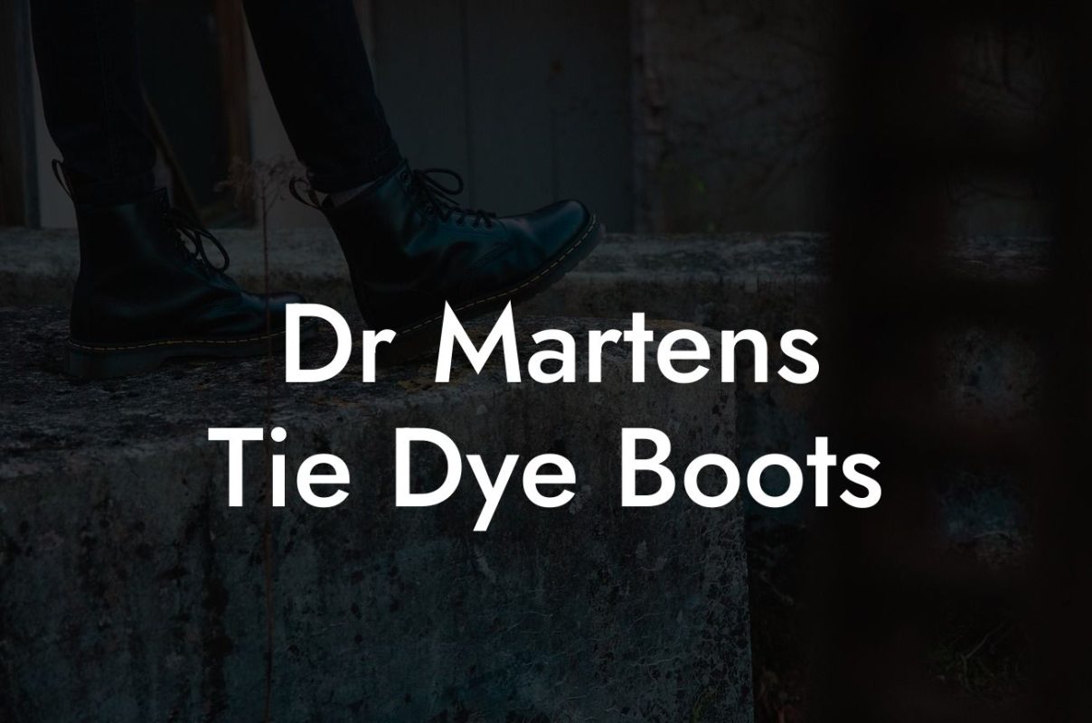 Dr Martens Tie Dye Boots