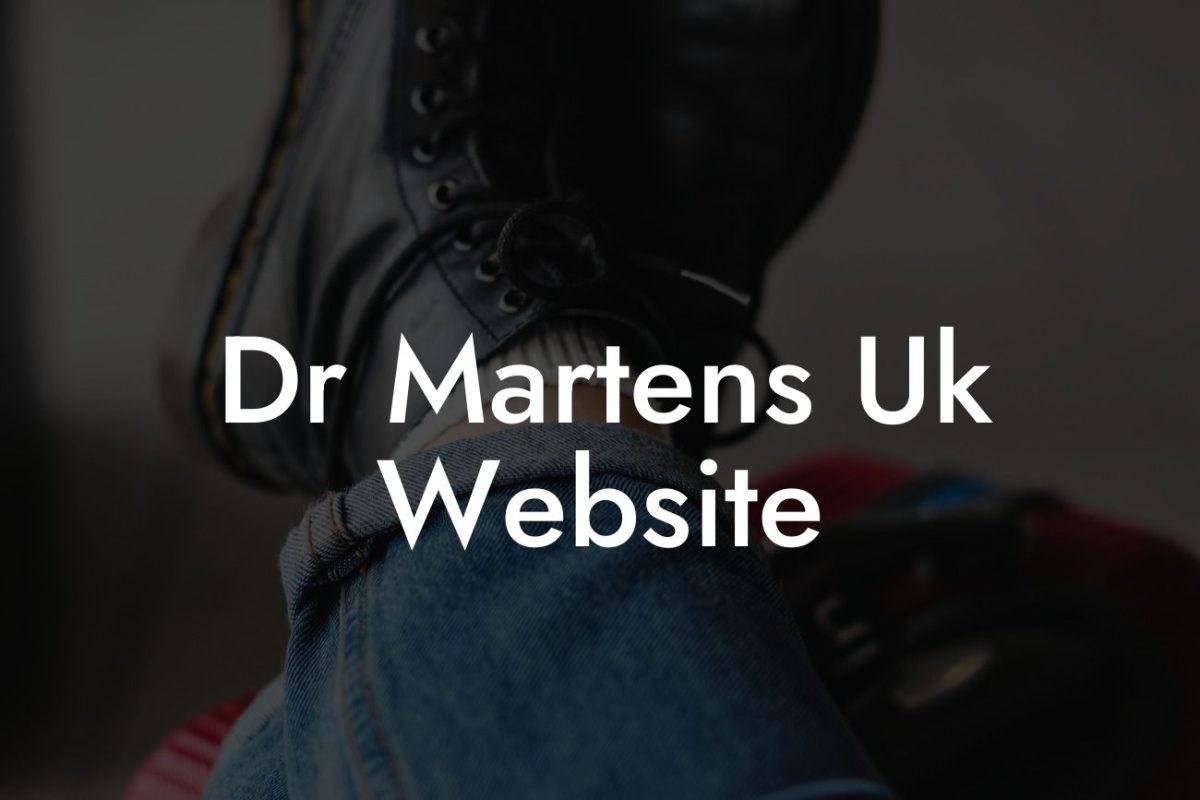 Dr Martens Uk Website