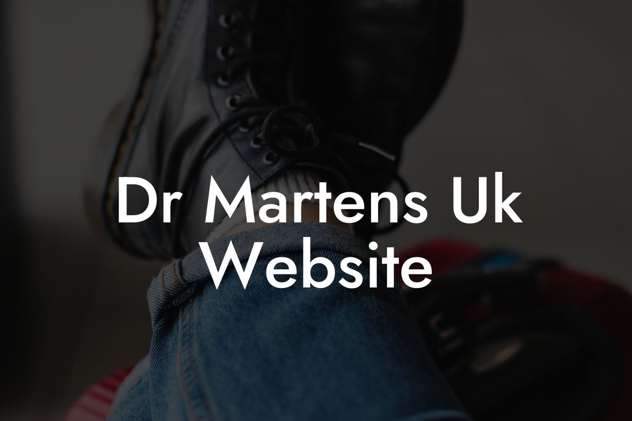 Dr Martens Uk Website