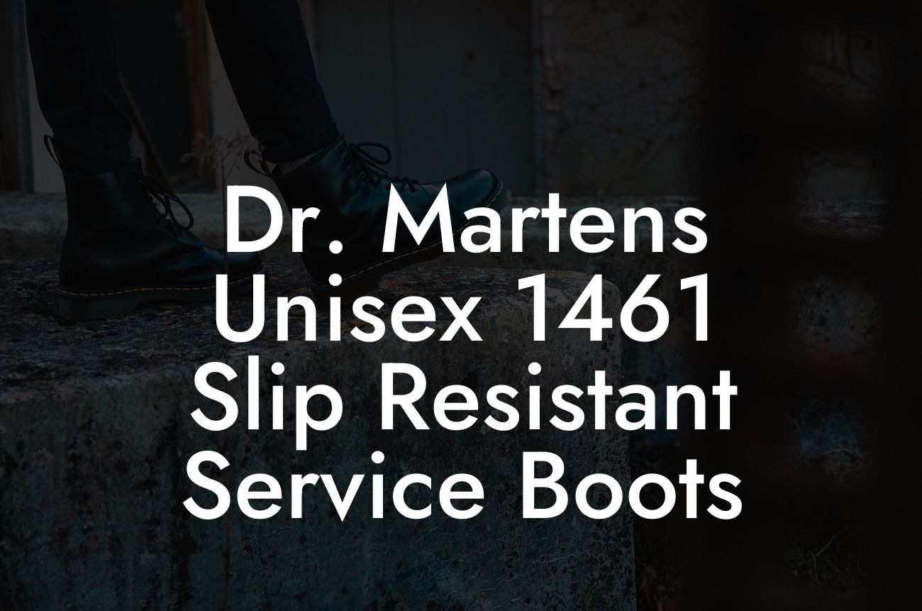 Dr. Martens Unisex 1461 Slip Resistant Service Boots