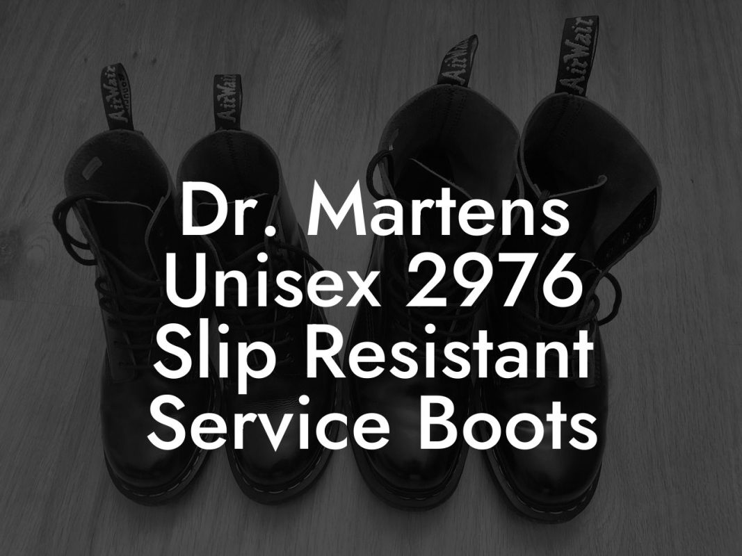 Dr. Martens Unisex 2976 Slip Resistant Service Boots