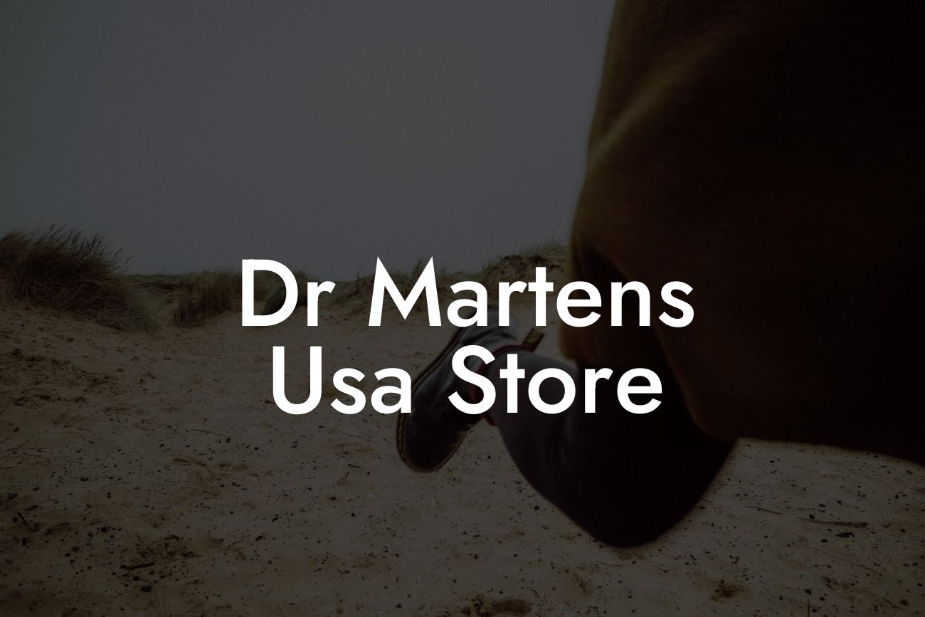 Dr Martens Usa Store