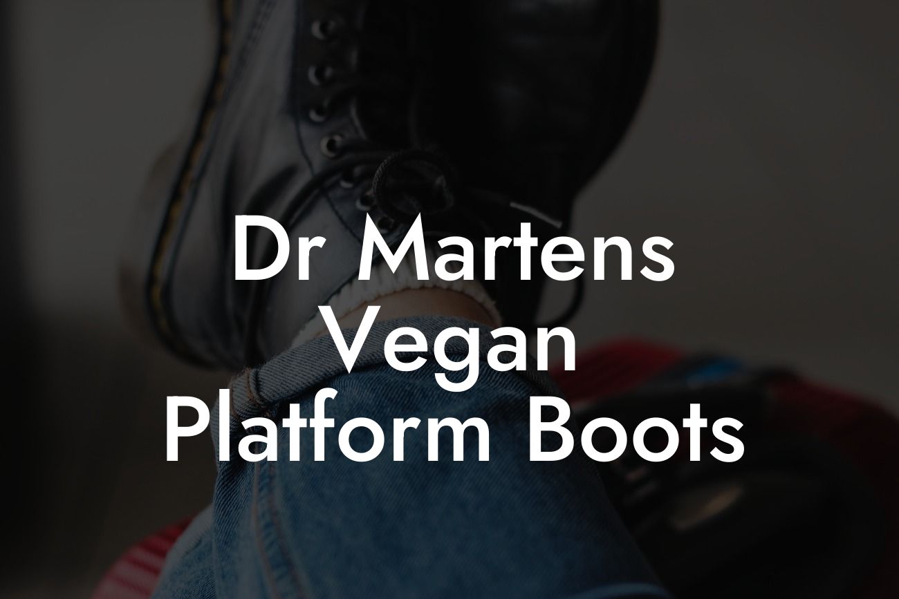 Dr Martens Vegan Platform Boots