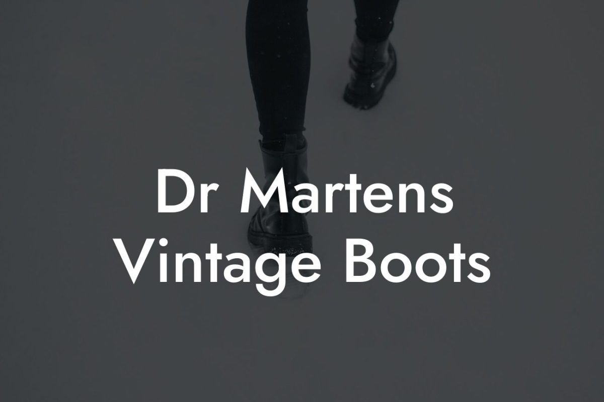 Dr Martens Vintage Boots