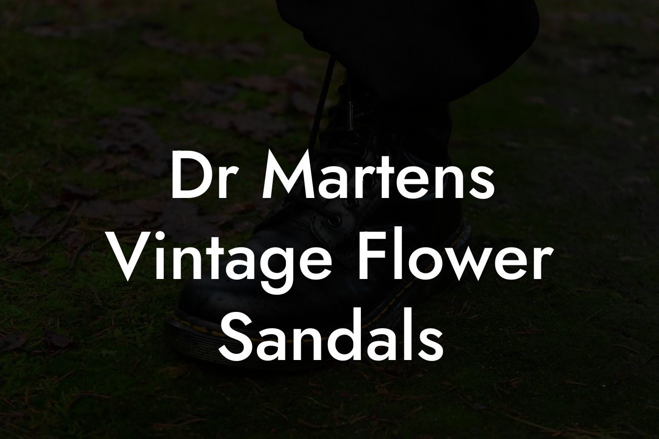 Dr Martens Vintage Flower Sandals