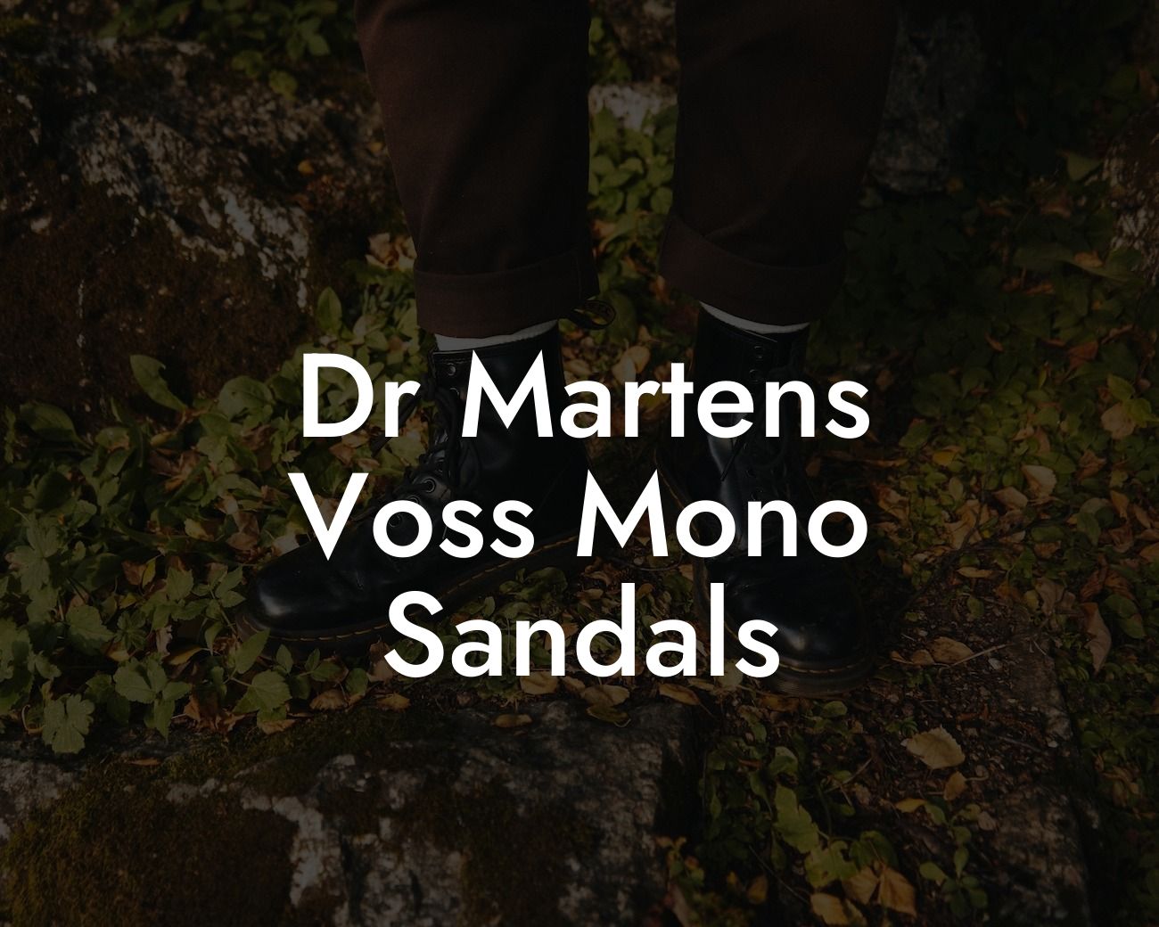 Dr Martens Voss Mono Sandals