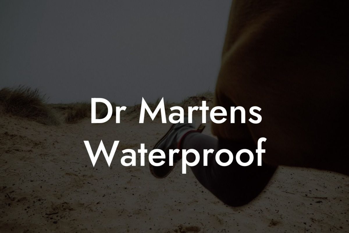 Dr Martens Waterproof