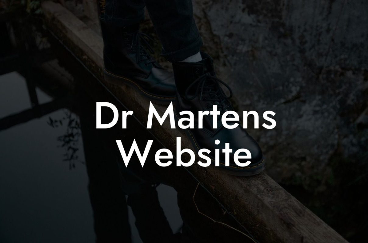 Dr Martens Website