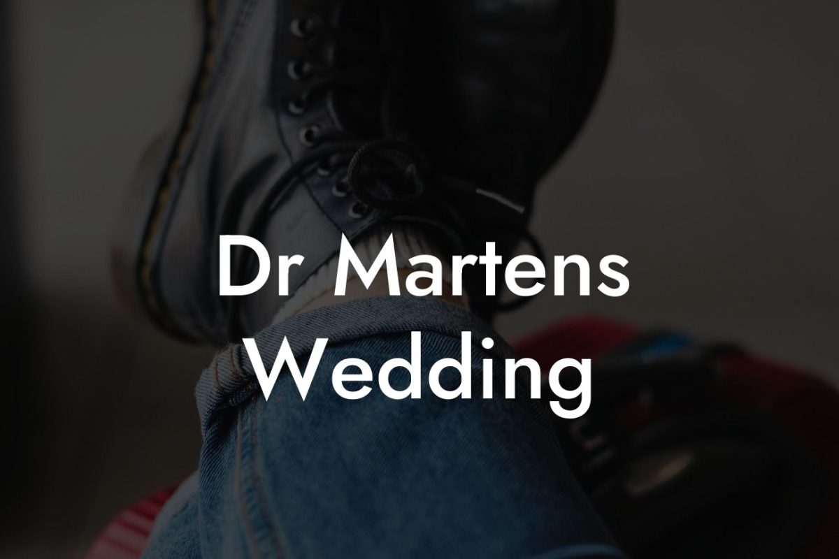 Dr Martens Wedding