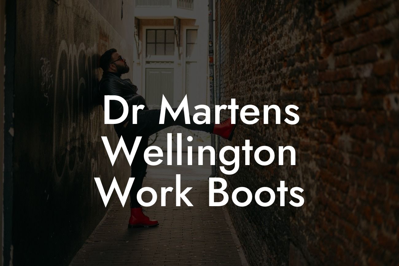 Dr Martens Wellington Work Boots