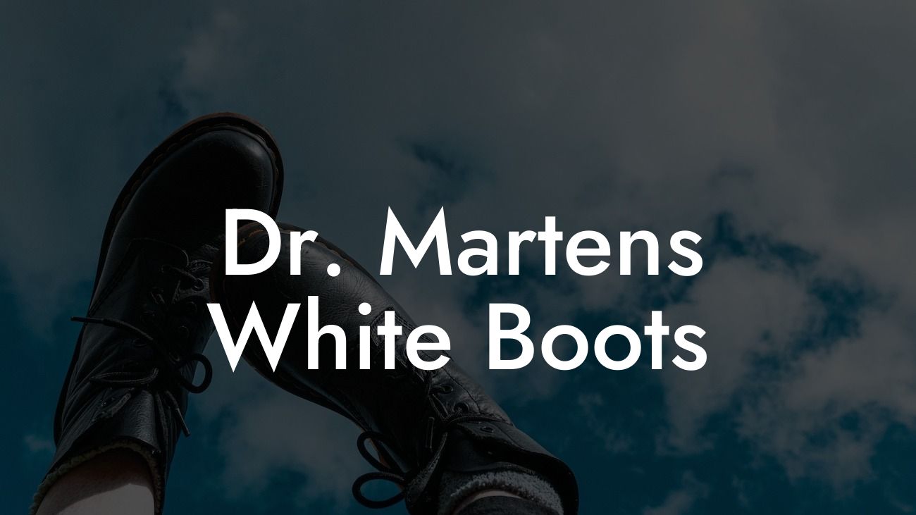 Dr Martens White Boots