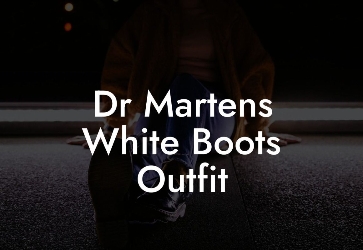 Dr Martens White Boots Outfit