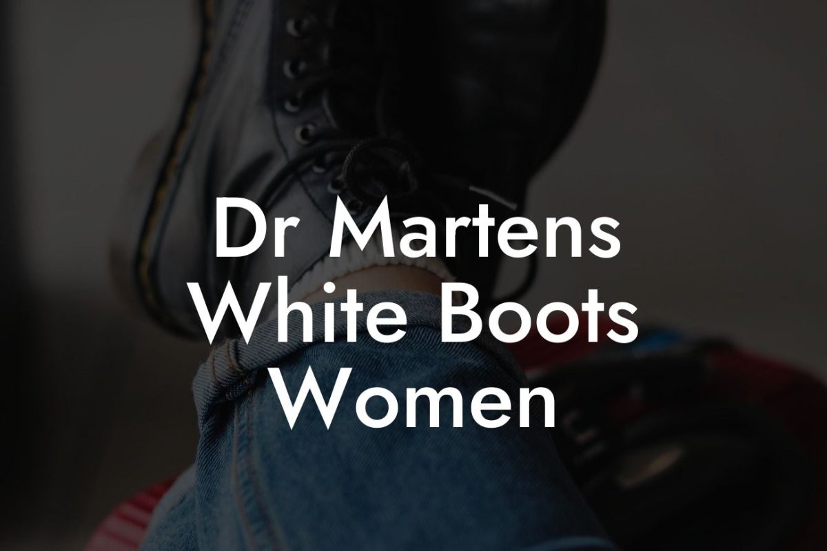 Dr Martens White Boots Women