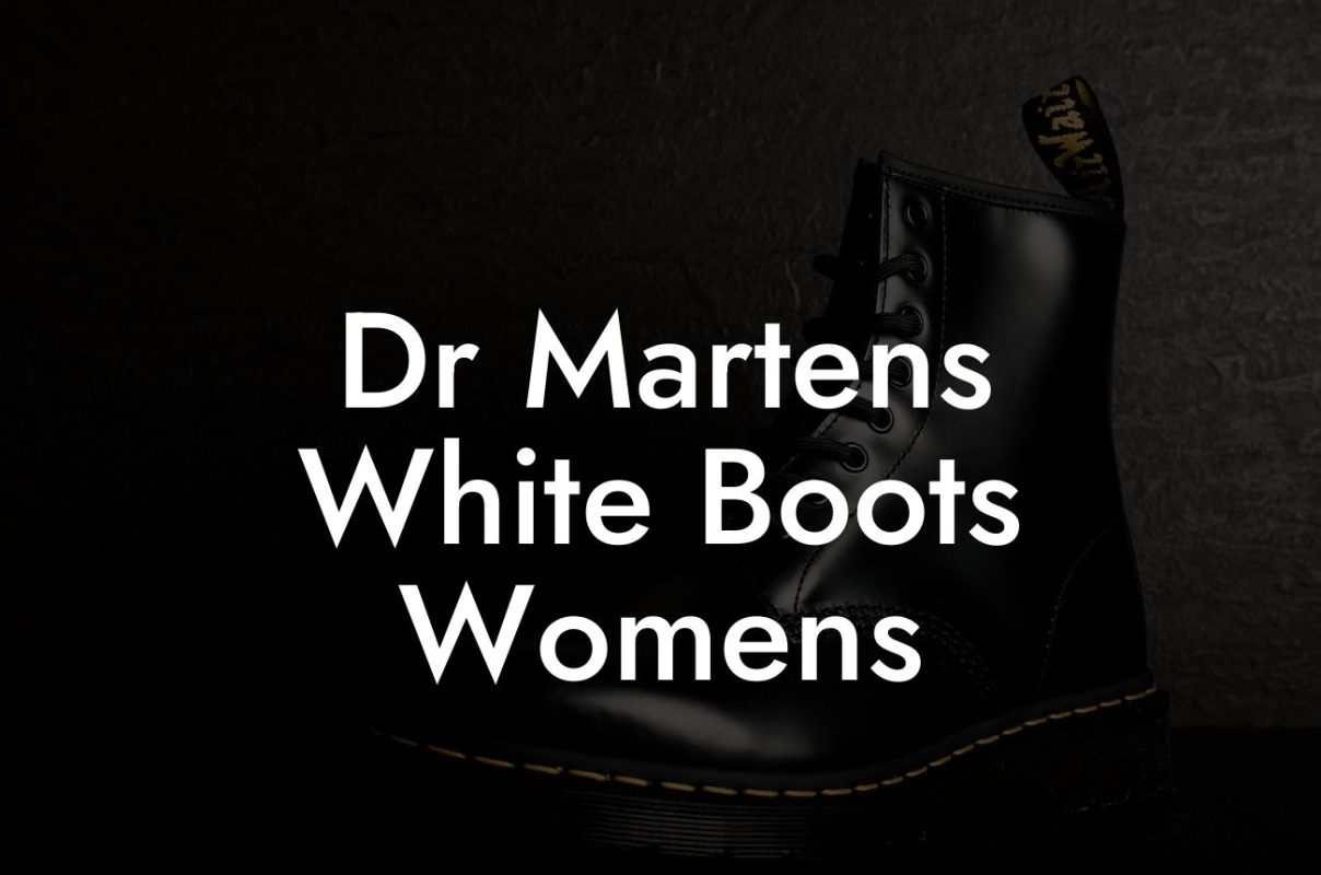 Dr Martens White Boots Womens