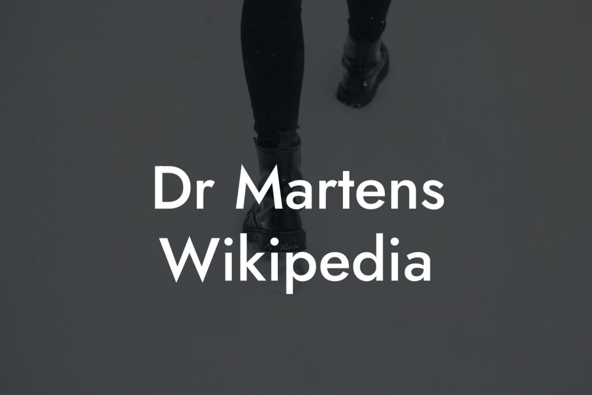 Dr Martens Wikipedia