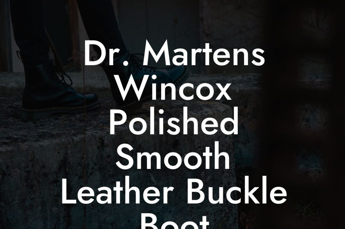 Dr. Martens Wincox Polished Smooth Leather Buckle Boot