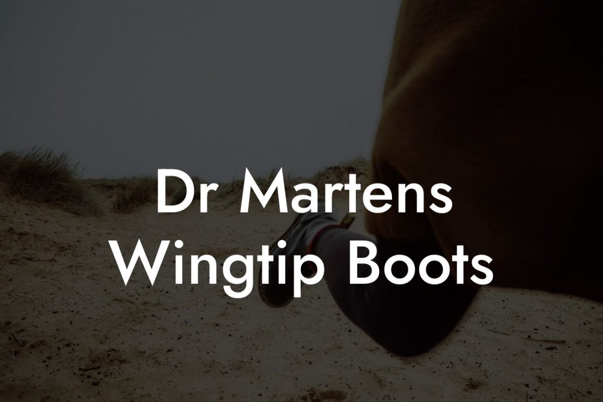 Dr Martens Wingtip Boots