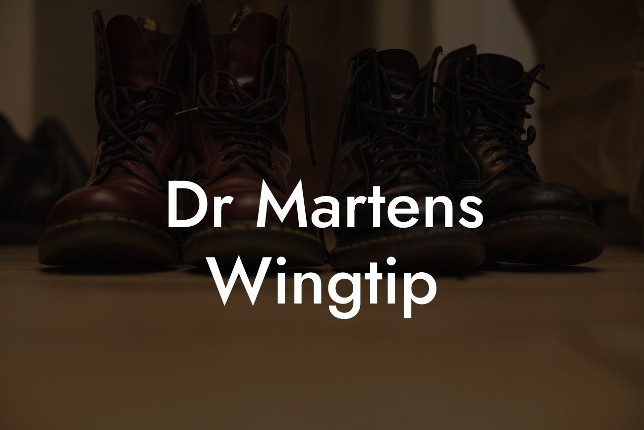 Dr Martens Wingtip