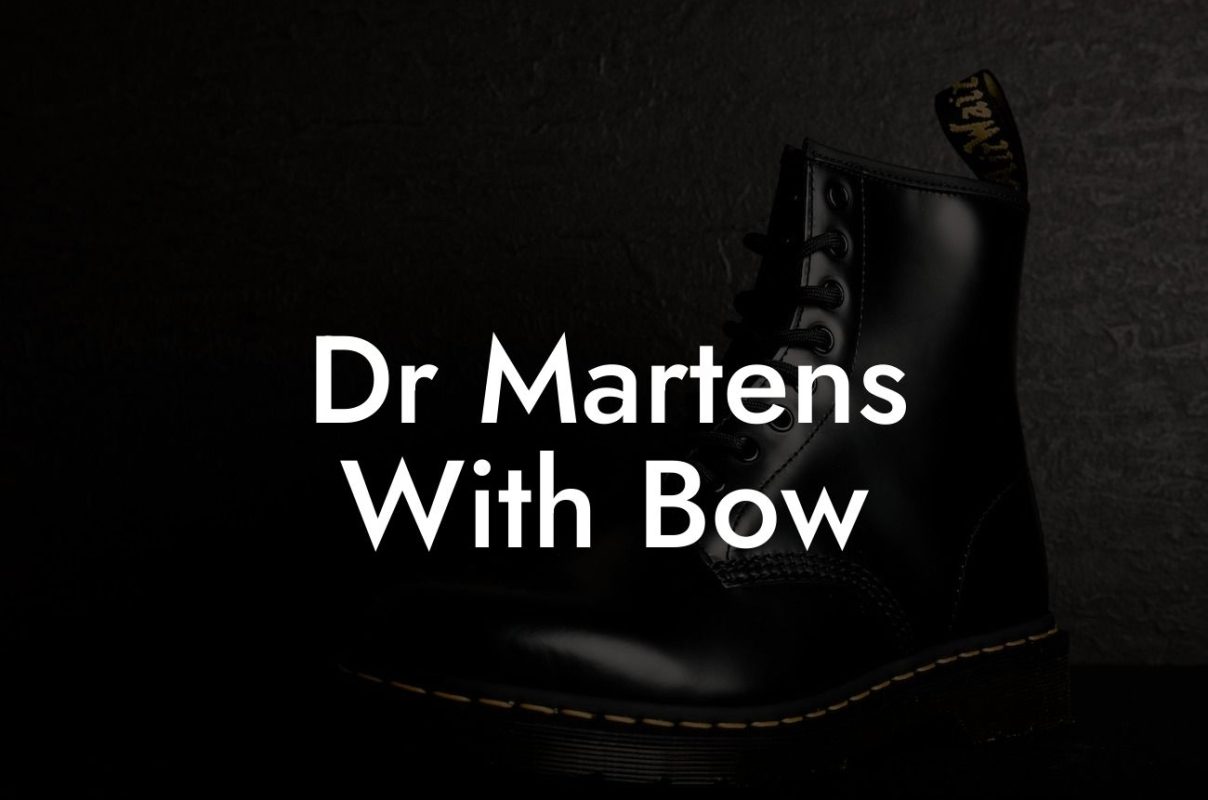 Dr Martens With Bow